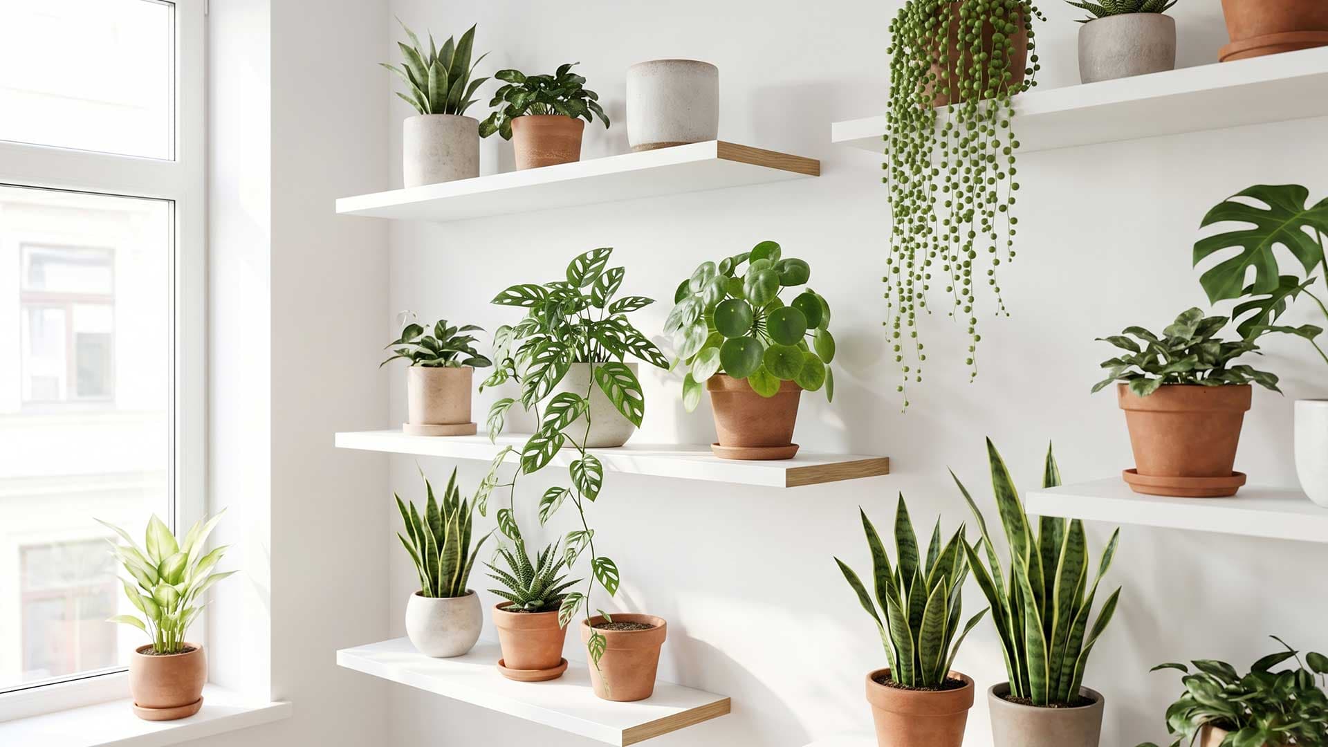 The green green walls of home