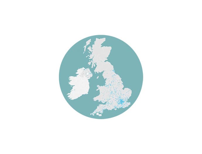 Local, regional and national connected network